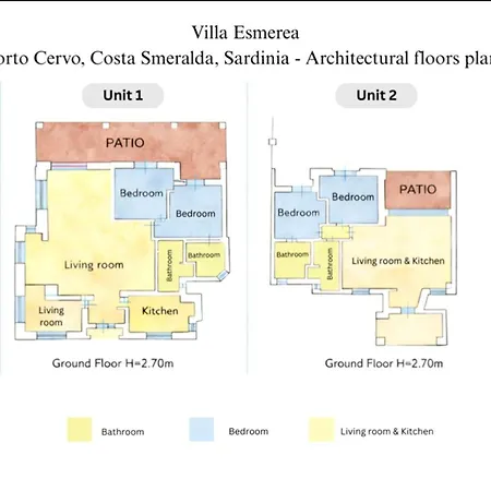 Villa Esmerea Portocervo Con Piscina Privata ,jacuzi E Sauna
