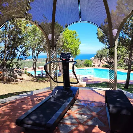 Esmerea Portocervo Con Piscina Privata ,jacuzi E Sauna Vila