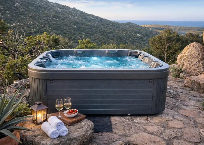 Esmerea Portocervo Con Piscina Privata ,jacuzi E Sauna Villa