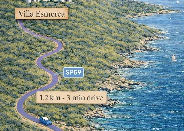 Esmerea Portocervo Con Piscina Privata ,jacuzi E Sauna Villa Porto Cervo